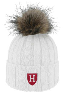 LogoFit Harvard Crimson White Alps Womens Knit Hat