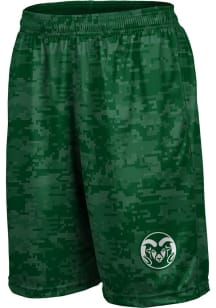 ProSphere Colorado State Rams Mens Green Digital Shorts