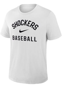 Nike Wichita State Shockers Black DriFit Baseball Short Sleeve T Shirt