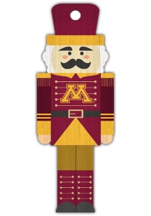 Minnesota Golden Gophers Nutcracker Ornament - Maroon