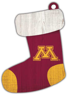 Minnesota Golden Gophers Stocking Ornament - Maroon
