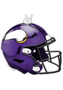 Minnesota Vikings Authentic Helmet Ornament - Purple