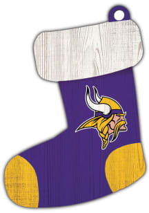 Minnesota Vikings Stocking Ornament - Purple