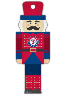 Texas Rangers Nutcracker Ornament - Blue