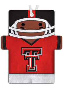 Texas Tech Red Raiders Football Player Ornament - Red