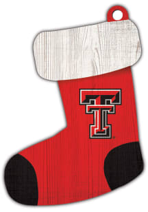 Texas Tech Red Raiders Stocking Ornament - Red