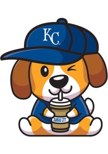 Kansas City Royals 3in Dog Stickers - Blue