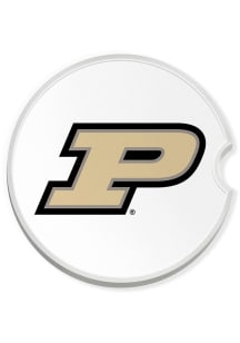Purdue Boilermakers Team Logo Car Coaster - Black