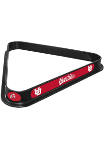 Utah Utes Triangle Billiard Ball Rack