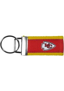 Kansas City Chiefs Woven Keychain - Red