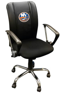 New York Islanders Curve Desk Chair - Black