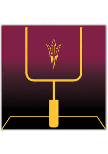 Arizona State Sun Devils Goal Gradient Sign - Maroon