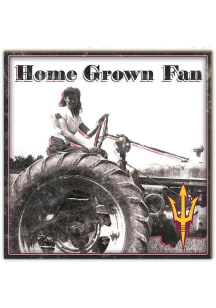 Arizona State Sun Devils Aluminum Can Sign - Maroon