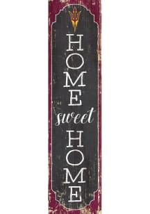 Arizona State Sun Devils 24 Inch Home Sweet Home Leaner Sign - Maroon