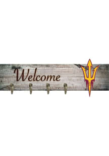 Arizona State Sun Devils Coat Hanger Sign - Maroon