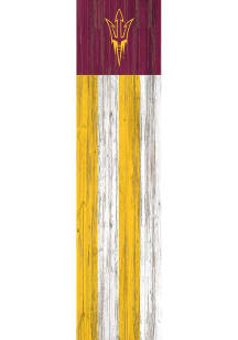Arizona State Sun Devils 48 Inch Flag Leaner Sign - Maroon