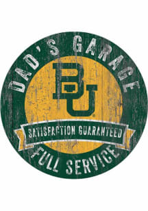 Baylor Bears Dads Garage Sign - Green