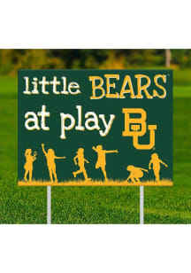 Baylor Bears Little Fans at Play Yard Sign - Green