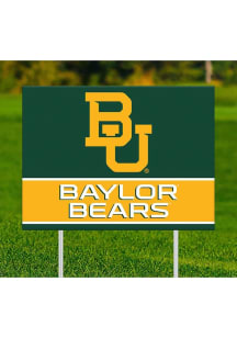 Baylor Bears Team Yard Sign - Green