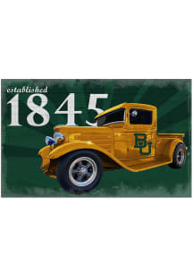 Baylor Bears Established Truck Sign - Green