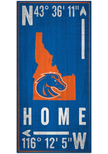 Boise State Broncos Coordinate Sign - Blue