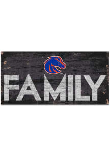 Boise State Broncos Family 6x12 Sign - Blue
