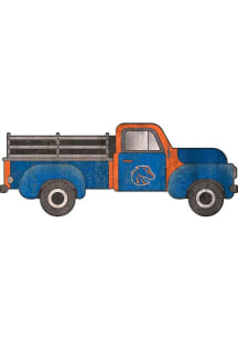 Boise State Broncos 15 Inch Truck Sign - Blue
