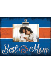 Boise State Broncos Best Mom Clip Picture Frame - Blue