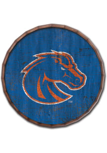 Boise State Broncos Cracked Color 16 Inch Barrel Top Sign - Blue