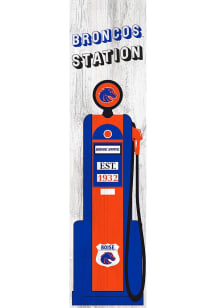 Boise State Broncos Retro Pump Leaner Sign - Blue