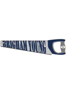 BYU Cougars Wood Handsaw Sign - Navy Blue