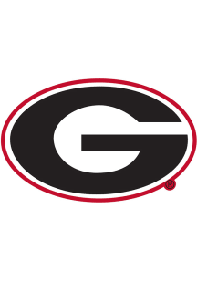 Georgia Bulldogs Distressed Logo Cutout Sign - Red