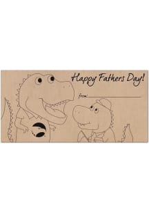 Georgia Southern Eagles Fathers Day Coloring Sign - Blue