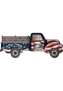 Georgia Southern Eagles OHT Truck Flag Cutout Sign - Blue