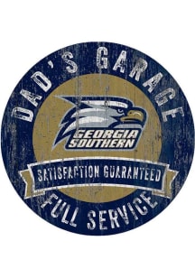 Georgia Southern Eagles Dads Garage Sign - Blue