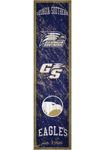 Georgia Southern Eagles Heritage Banner 6x24 Sign - Blue