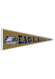 Georgia Southern Eagles Wood Pennant Sign - Blue