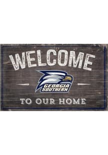 Georgia Southern Eagles Welcome to our Home Sign - Blue