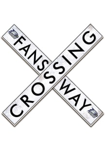Georgia Southern Eagles 48 Inch Fans Way Crossing Wall Art