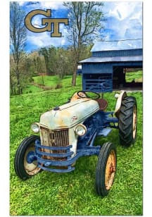 GA Tech Yellow Jackets Farmscape Sign - Blue
