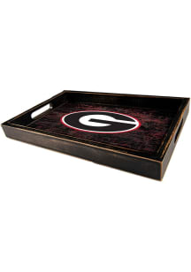 Georgia Bulldogs Distressed Tray Serving Tray