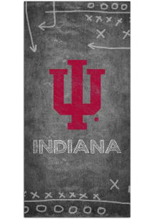 Indiana Hoosiers Chalk Playbook Sign - Red