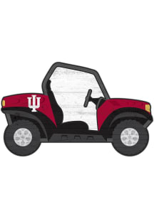 Indiana Hoosiers ATV Cutout Sign - Red