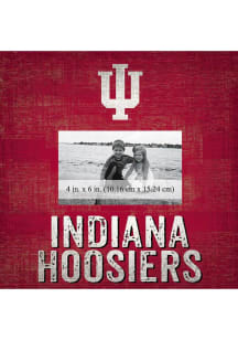 Indiana Hoosiers Team 10x10 Picture Frame - Red