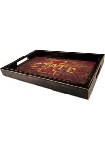Iowa State Cyclones Distressed Tray Serving Tray