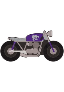 K-State Wildcats Motorcycle Cutout Sign - Purple