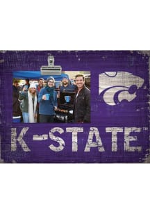 K-State Wildcats Team Clip Picture Frame - Purple