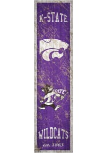 K-State Wildcats Heritage Banner 6x24 Sign - Purple
