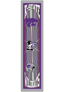 K-State Wildcats Throwback Sign - Purple