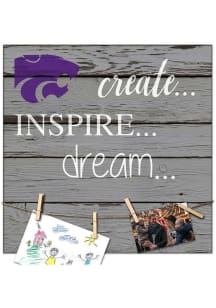 K-State Wildcats Create Inspire Dream Sign - Purple